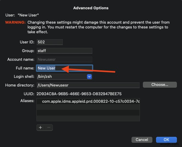 How to Change Admin Name on MacBook Pro