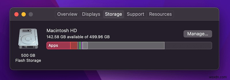 How to Check Storage on MacBook Pro