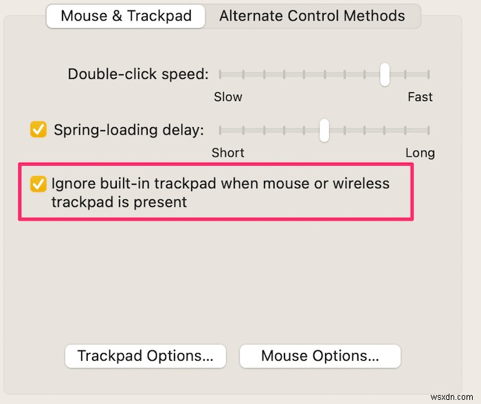How to Disable TrackPad on MacBook