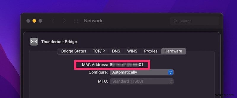 How to Find MAC Address on MacBook