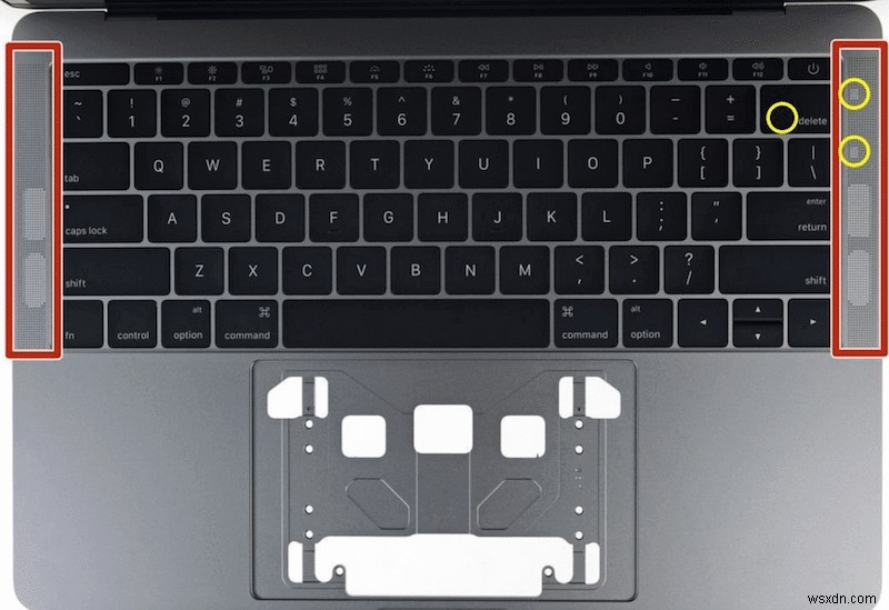 Where is the Microphone on a MacBook Pro?