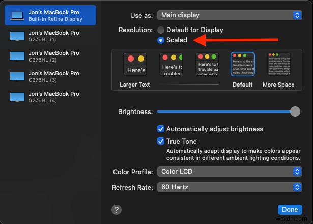 How to Change Font Size on MacBook Pro