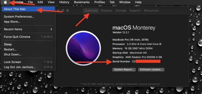 5 Ways to Find MacBook Pro Serial Number