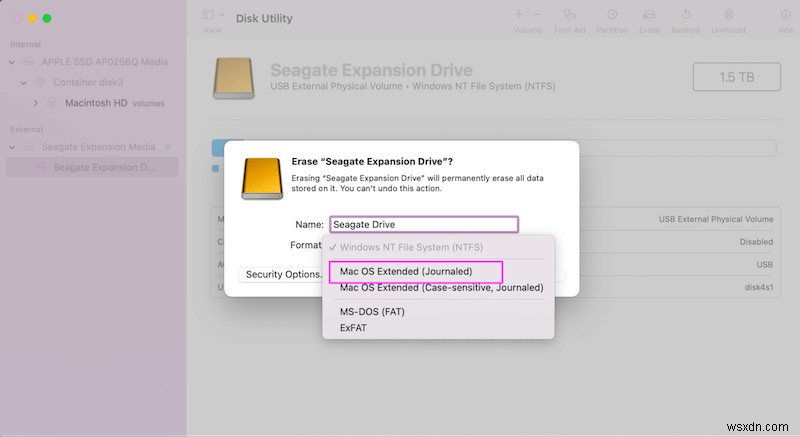 How to Format Seagate External Drive for Mac