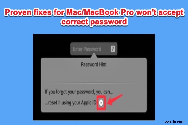 Forgot Mac Air Password? Heres How to Recover/Reset Mac Password