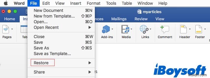 Recover Unsaved, Deleted, or Lost Word Document on Mac 2022