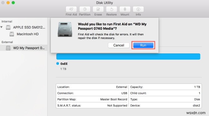 WD Passport Not Showing up in Finder, Desktop, and Disk Utility, How to Fix It?