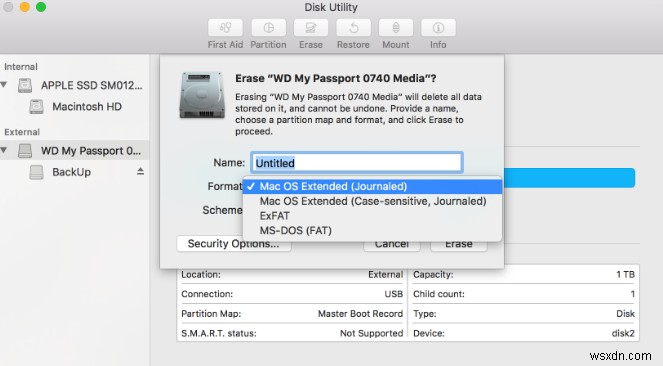 WD Passport Not Showing up in Finder, Desktop, and Disk Utility, How to Fix It?