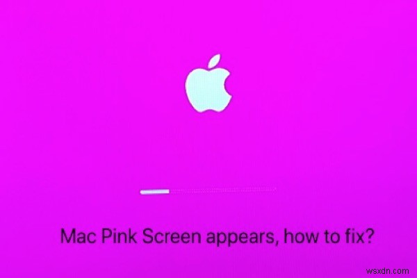 Quickly Fix Mac/MacBook Pink Screen of Death