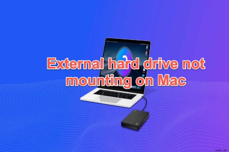 8 solutions to fix external hard drive not mounting in macOS Big Sur/Catalina/Mojave