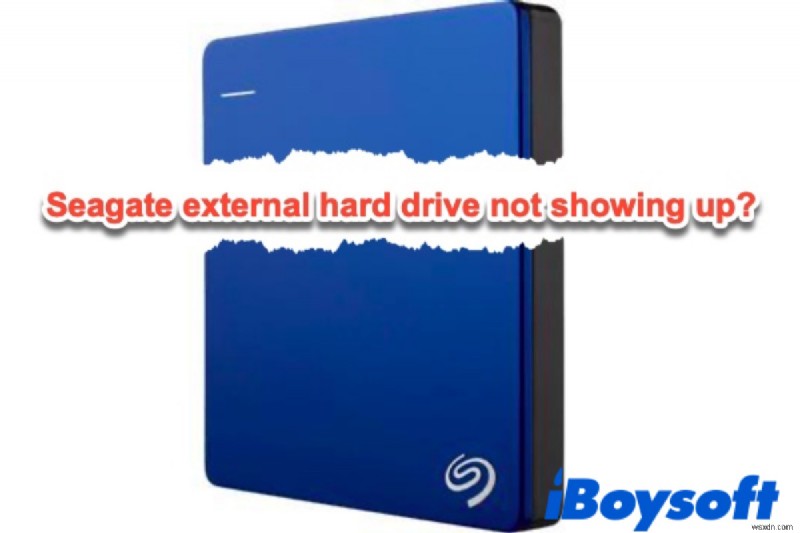Seagate External Hard Drive Not Recognized on Mac (Including macOS Monterey Fix)