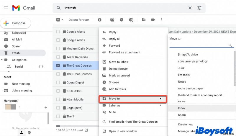 How to Recover Deleted Emails on Mac (Permanently Deleted Emails)?