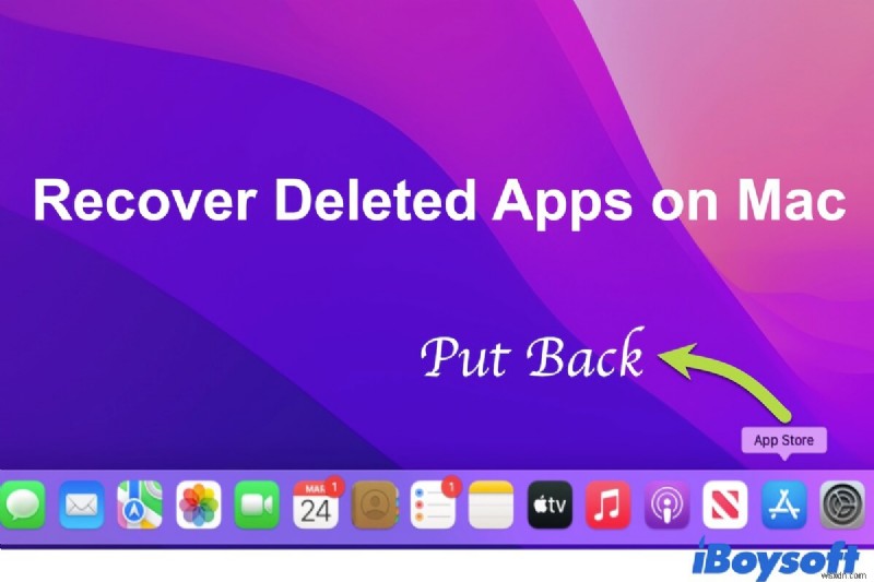 How to Recover Deleted Apps on Mac With Simple & Quick Ways