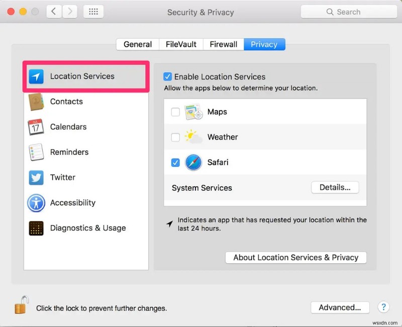 [Fixed] Location Services Not Working In macOS Monterey
