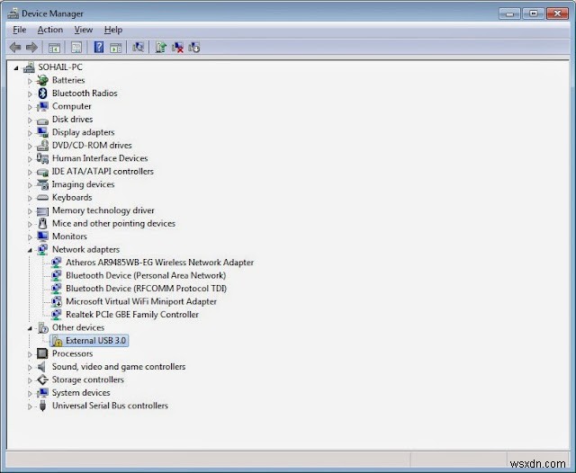 USB 3.0 Device driver is not installing- [Solved]