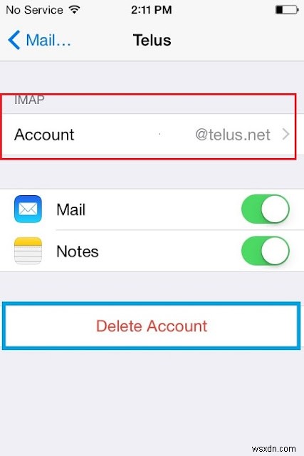 Unable to send email from telus.net or telusplanet.net email account on iPhone, iPad or Mac