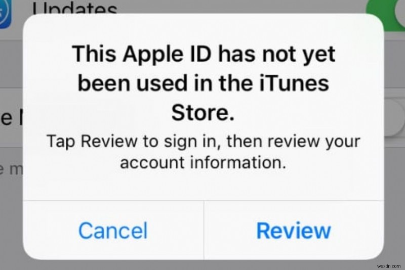 5 Ways To Fix “Apple ID Has Not Been Used In The iTunes Store” Issue