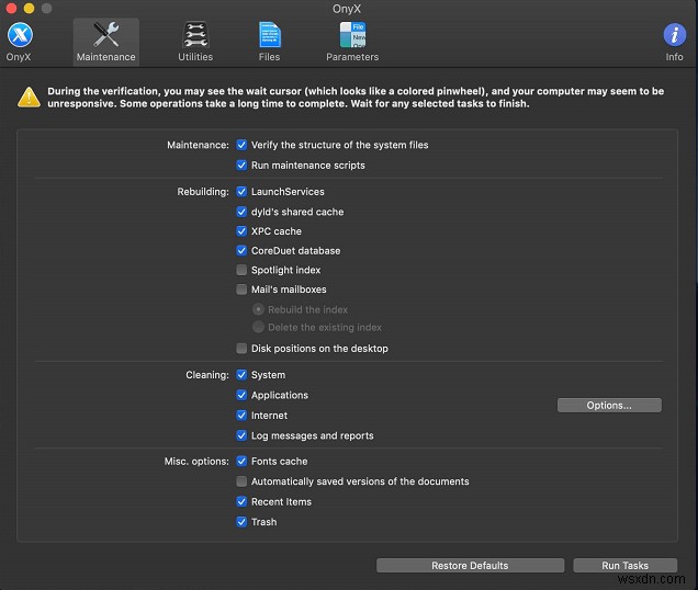 Onyx Mac Review: Get Better Maintenance on Your Mac