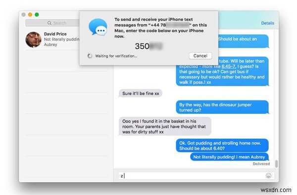 How to Get Text Messages on Mac