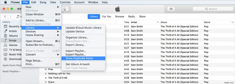 How to Remove  Duplicate Songs In iTunes