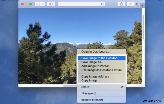 How to Save An Image on Mac without Scrambling