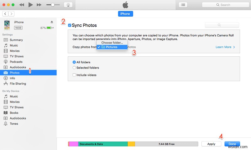 How to Transfer Photos from Mac to iPhone without iTunes