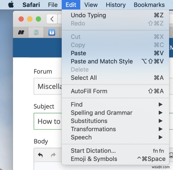 How to Access and Use the Emoji Keyboard on Mac
