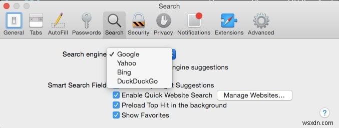 How to Change Default Search Engine in Safari for Mac