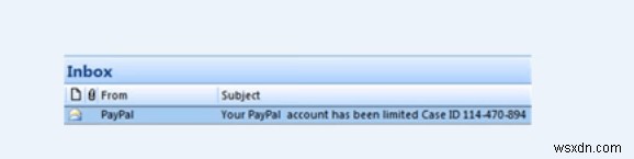 Your PayPal Account Has Been Limited: Avoid Phishing Email