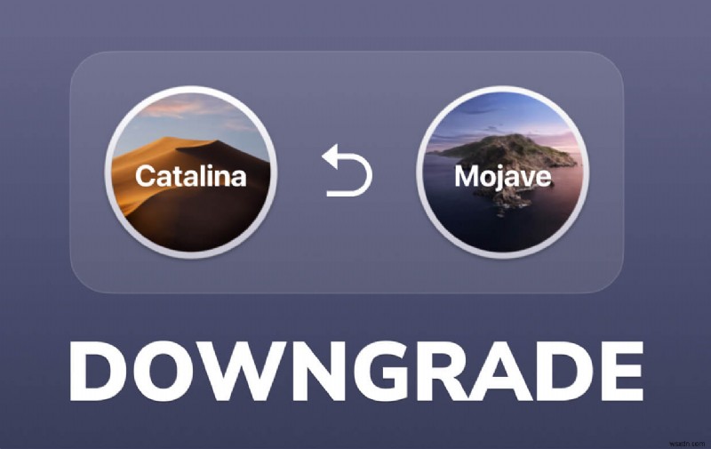 How to Downgrade from Catalina to Mojave Easily