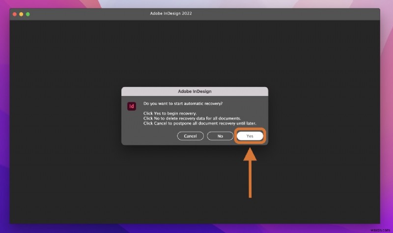 How to Recover Unsaved/Deleted InDesign Files on Mac