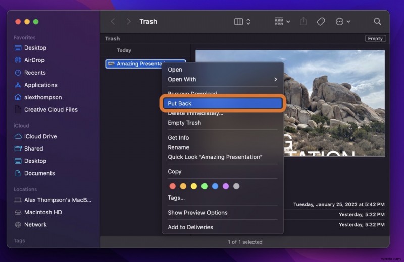 How to Recover a Deleted/Unsaved Keynote Presentation on Mac