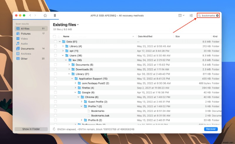 How to Recover Deleted Bookmarks from Google Chrome on a Mac