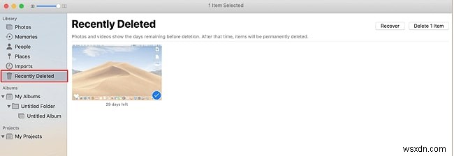 How to Recover Deleted Photos on MacBook