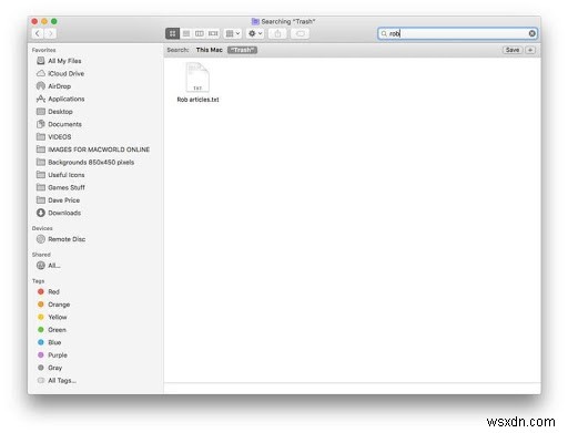How to Recover Deleted Photos on MacBook