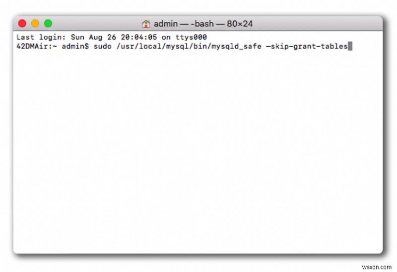 Resetting MySQL Root Password on your Mac | MacUpdate Blog