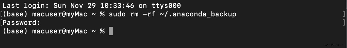 How to Uninstall Anaconda on Mac