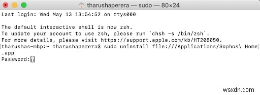 How to Uninstall Sophos on Mac