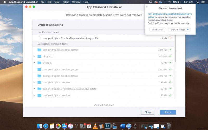 How to Uninstall Dropbox on Mac