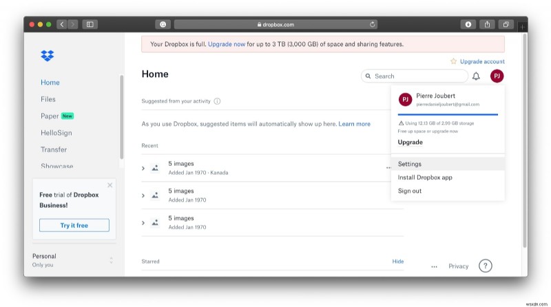 How to Uninstall Dropbox on Mac