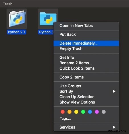 How to Uninstall Python on Mac