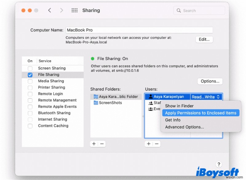 Fix Mac File Sharing Not Working on Monterey/Big Sur/Catalina