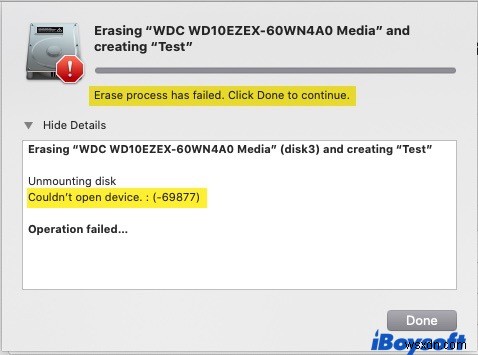[Complete Guide] Disk Utility Wont Let You Erase Hard Drives