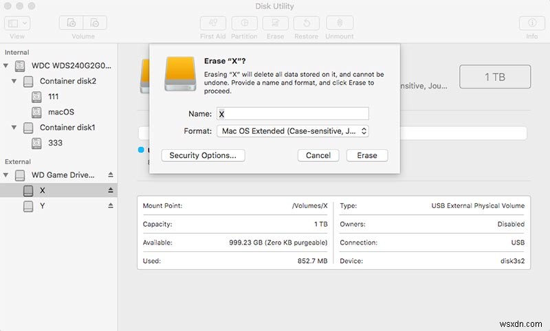 How to Format an External Hard Drive on Mac?