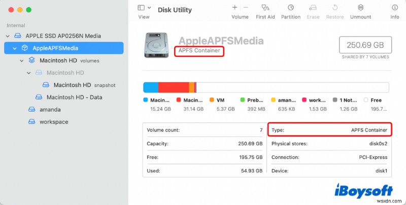 How To Merge APFS Containers/Partitions to Get More Space