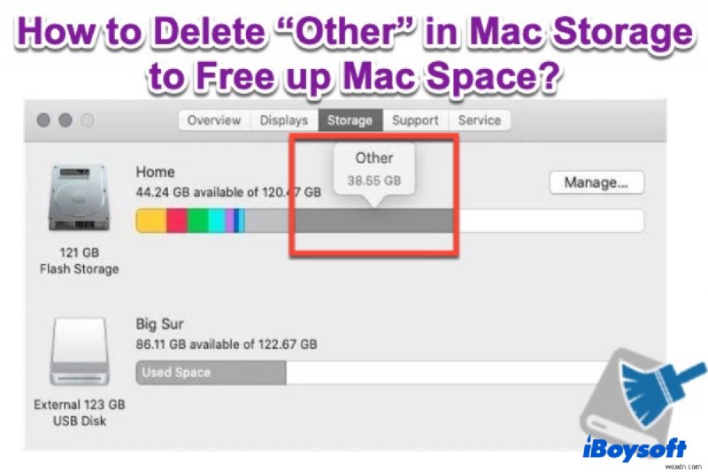 How to Delete iOS files on Mac to Free up Mac Storage Space?