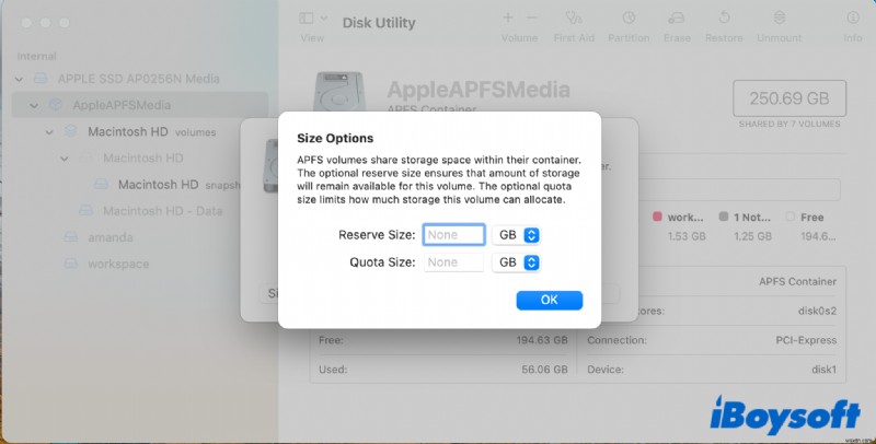 [Tutorial]How to Add APFS Volume to Container on Mac