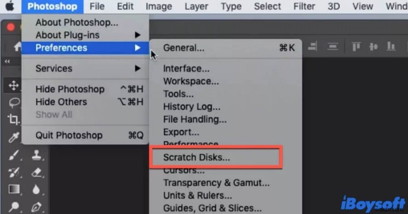 Photoshop Scratch Disks are Full on Mac, Try These Solutions