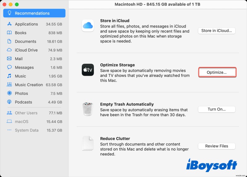 (2022)Remove Purgeable Space on Macs Internal/External Drive