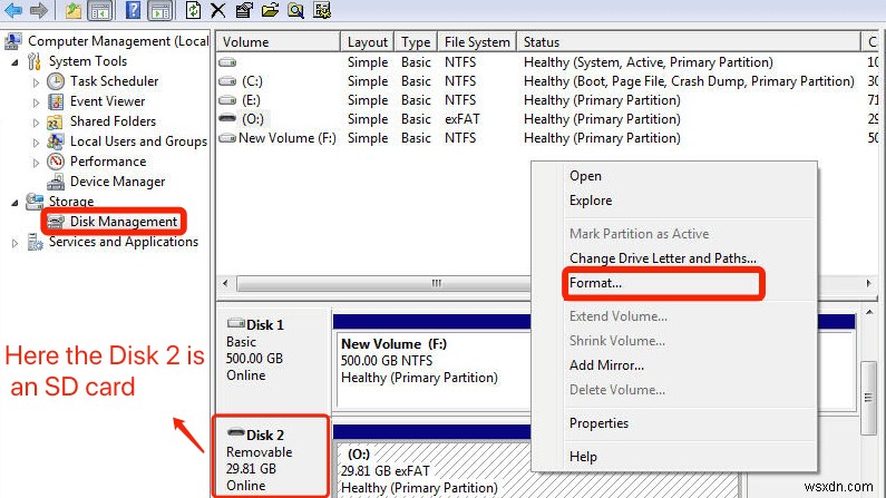 How to Format (Micro) SD Card on Windows 10 (Stepwise Guide)